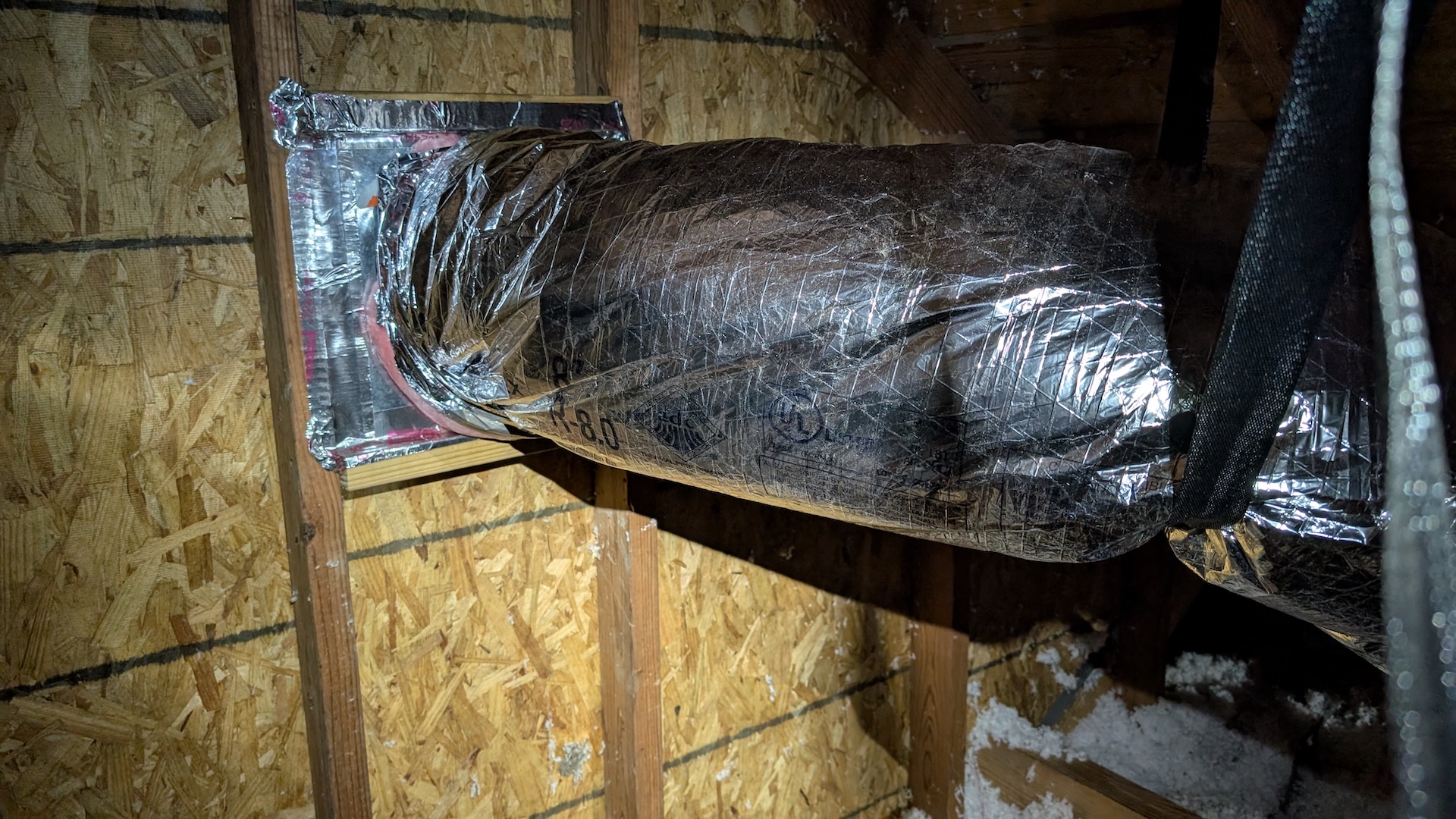 exhaust gable connection