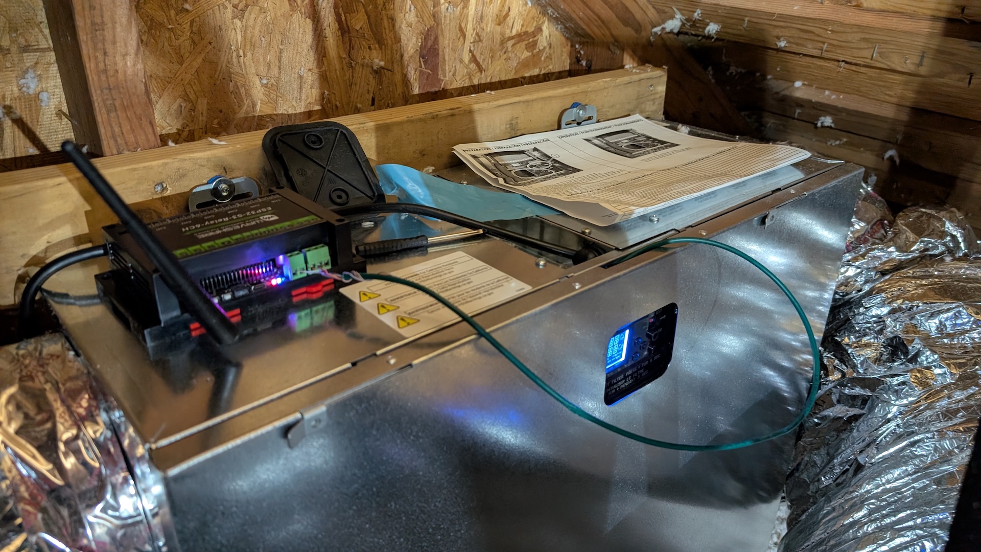 connected to the ERV