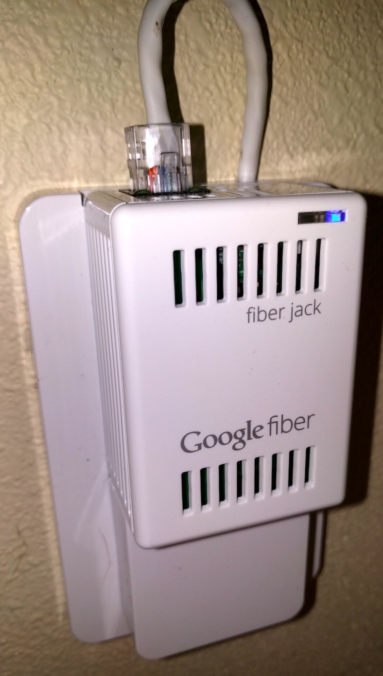 Google Fiber with Ubiquity EdgeRouter PoE